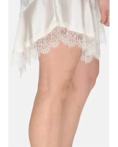 Andriani 8PM Abito corto donna pizzo Avorio D8PM51A129.119