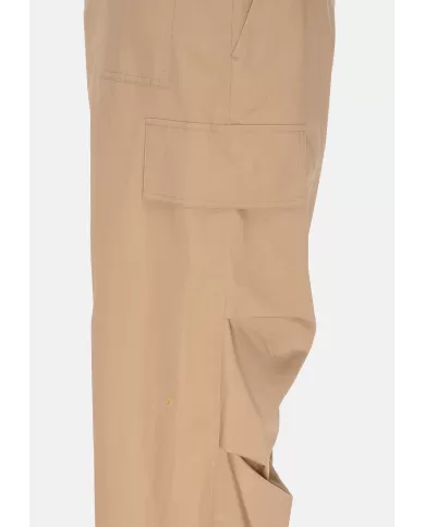 Andriani 8PM Pantaloni cargo donna Cammello D8PM51P148.021
