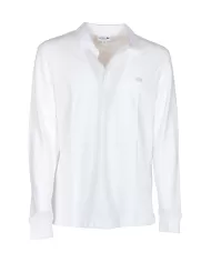 Andriani LACOSTE Polo uomo regular fit in piqué elasticizzato bianca PH2481.001
