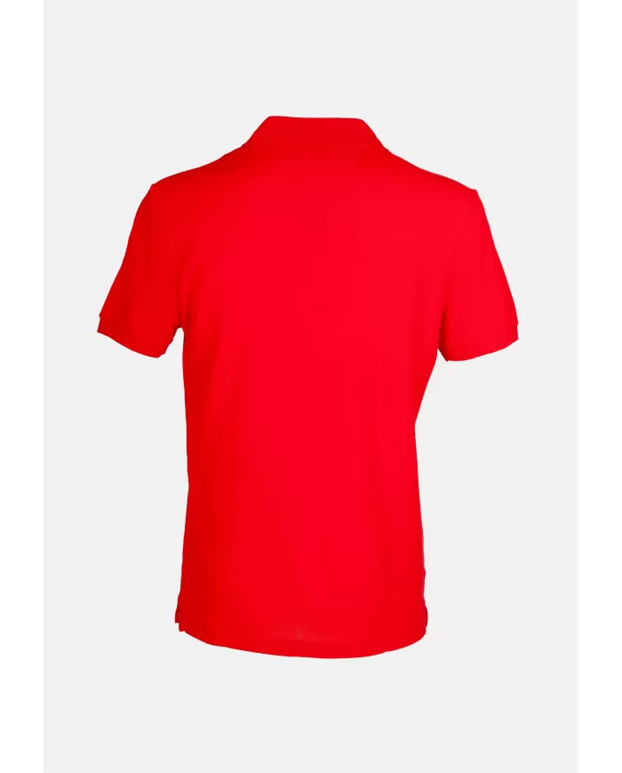 Andriani LACOSTE Polo uomo slim fit in piqué rossa PH4012.240