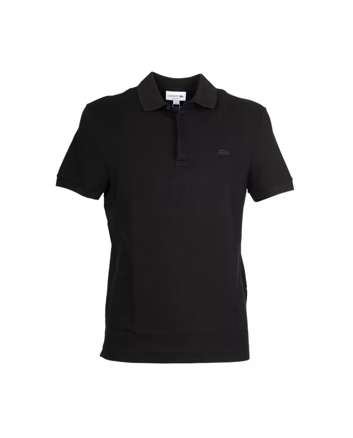Andriani LACOSTE Polo regular fit in piqué elasticizzato Nera PH5522.031