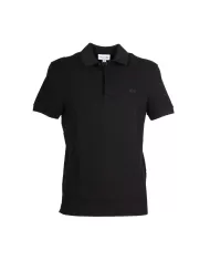 LACOSTE Polo regular fit in piqué elasticizzato Nera