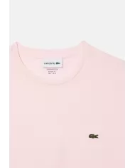 Andriani LACOSTE T-shirt in cotone Pima rosa TH6709.T03