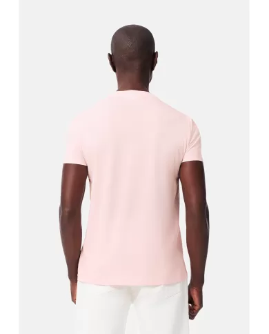 Andriani LACOSTE T-shirt in cotone Pima rosa TH6709.T03
