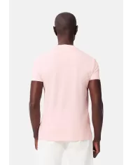 Andriani LACOSTE T-shirt in cotone Pima rosa TH6709.T03