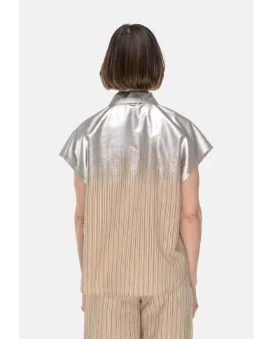 Andriani 8PM Camicia donna over beige D8PM51C137.021
