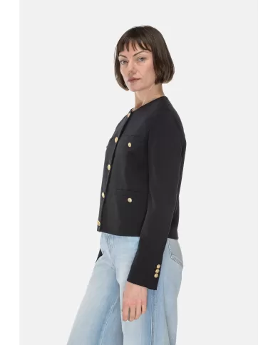 Andriani CIRCOLO 1901 Giacca corta donna Nera FD3368.001