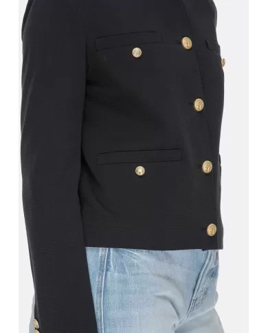 Andriani CIRCOLO 1901 Giacca corta donna Nera FD3368.001