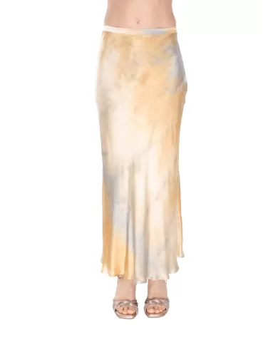 Andriani ANNA PALMER Gonna lunga beige grigio GIOVITA3568.13