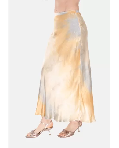 Andriani ANNA PALMER Gonna lunga beige grigio GIOVITA3568.13