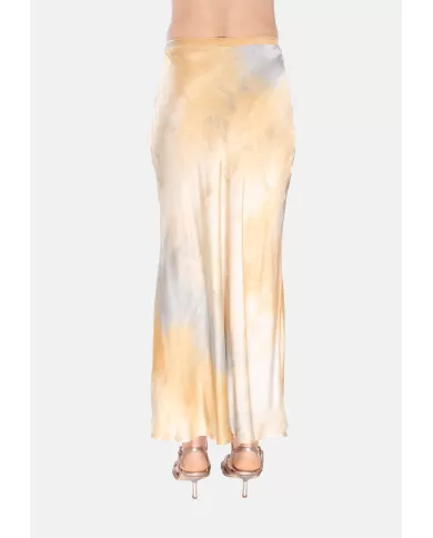 Andriani ANNA PALMER Gonna lunga beige grigio GIOVITA3568.13