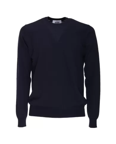 Andriani ALPHA STUDIO Maglia girocollo uomo Blu AU-1022C.1001