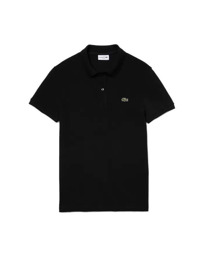 Andriani LACOSTE Polo uomo slim fit in piqué Nera PH4012.031
