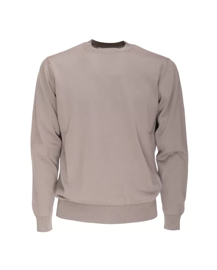 Andriani F. DE LAURENTIIS Maglia uomo girocollo Tortora GC1ML SU12R.920