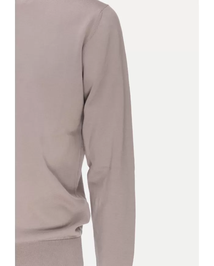 Andriani F. DE LAURENTIIS Maglia uomo girocollo Tortora GC1ML SU12R.920