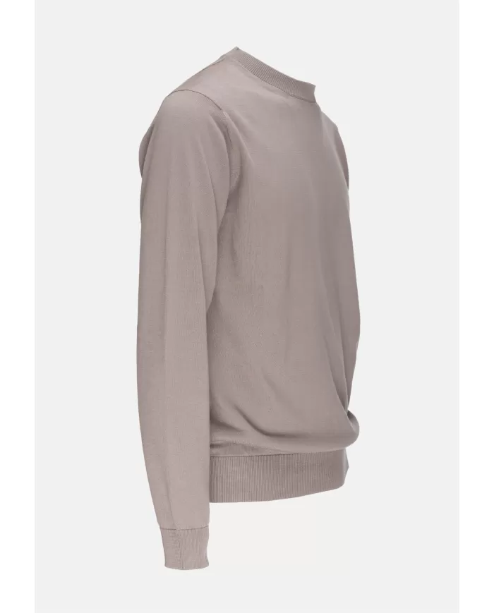 Andriani F. DE LAURENTIIS Maglia uomo girocollo Tortora GC1ML SU12R.920