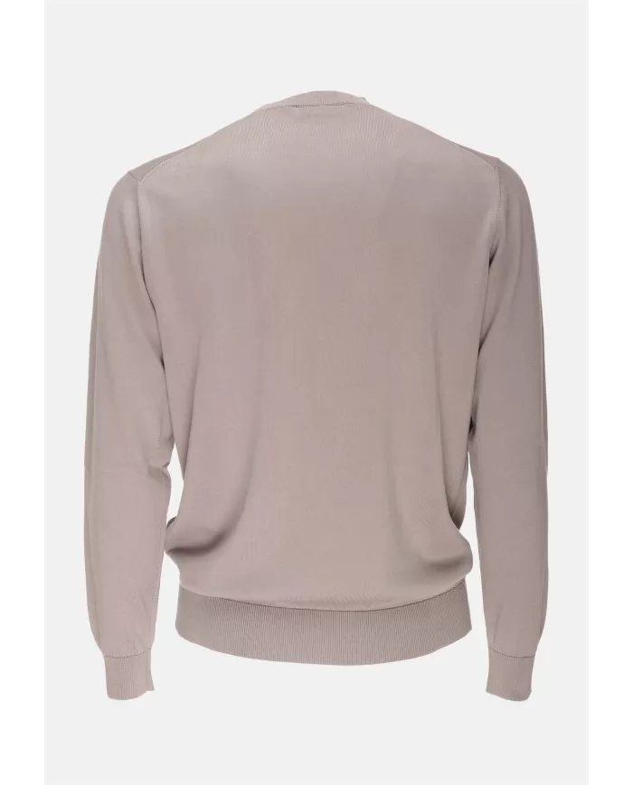 Andriani F. DE LAURENTIIS Maglia uomo girocollo Tortora GC1ML SU12R.920