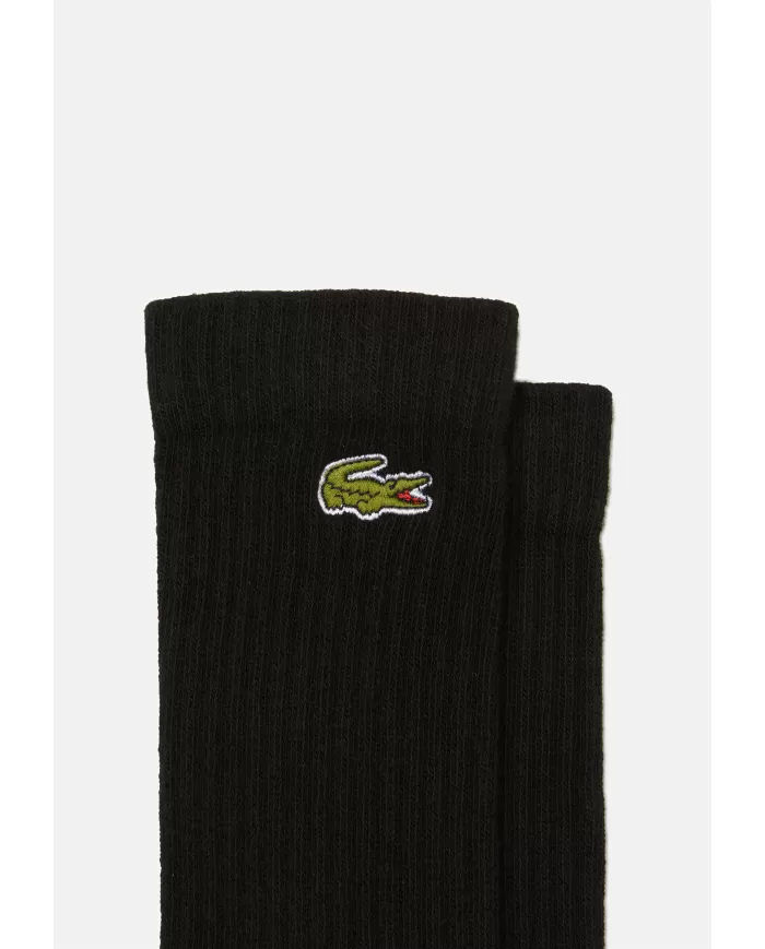 Andriani LACOSTE Calze uomo nere RA4182.8VM