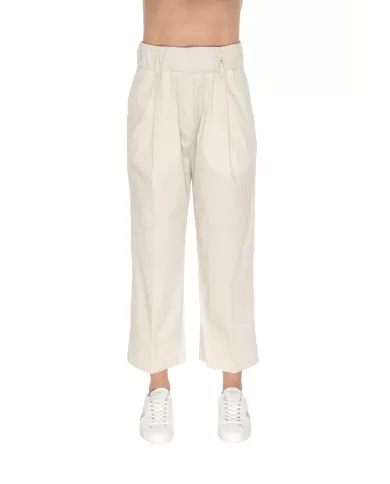 Andriani MYTHS Pantaloni cropped donna bianchi 25D48 606.04