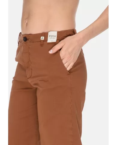 Andriani MYTHS Pantaloni crop donna Cognac 25D41 190-FR.347