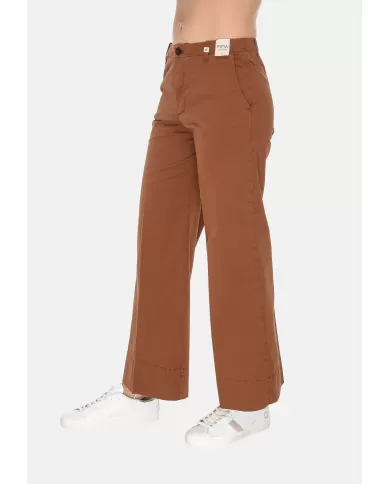 Andriani MYTHS Pantaloni crop donna Cognac 25D41 190-FR.347