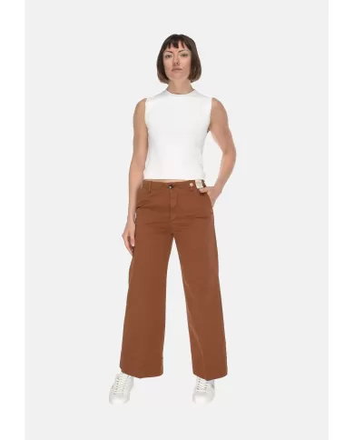 Andriani MYTHS Pantaloni crop donna Cognac 25D41 190-FR.347