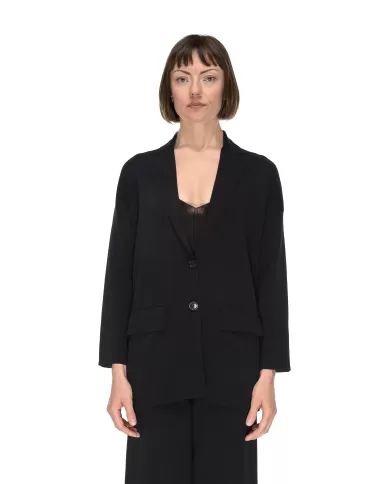 Andriani ALPHA STUDIO Giacca in maglia donna Nera AD-2166N.2002