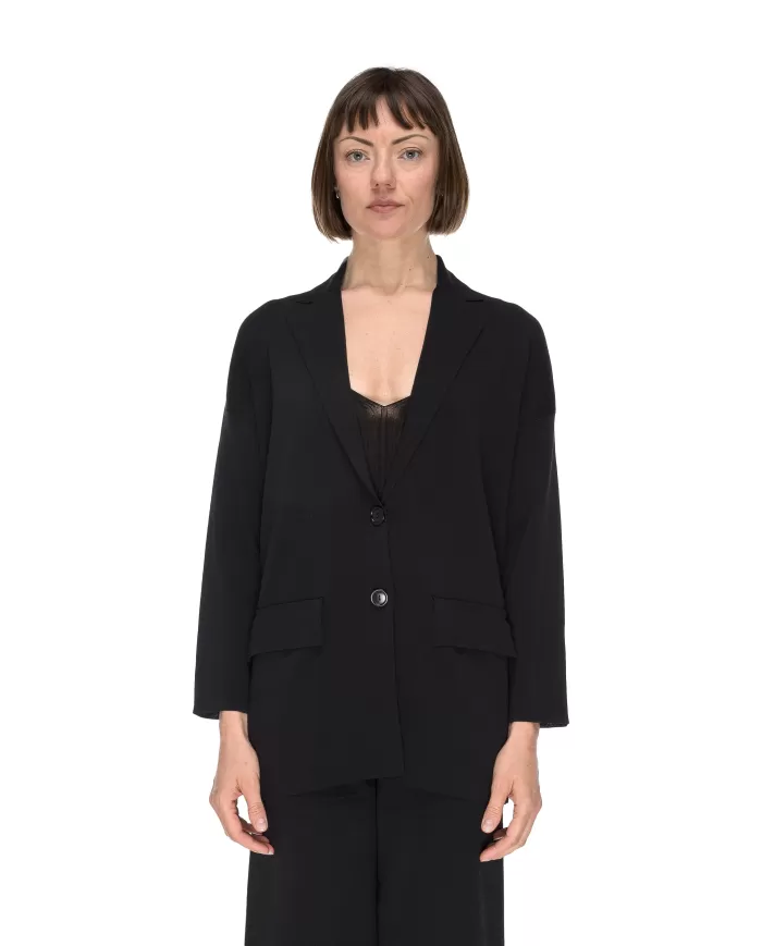 Andriani ALPHA STUDIO Giacca in maglia donna Nera AD-2166N.2002