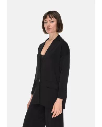 Andriani ALPHA STUDIO Giacca in maglia donna Nera AD-2166N.2002
