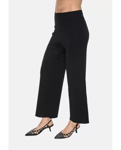 Andriani ALPHA STUDIO Pantaloni in maglia neri AD-2168Q.2002