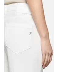 Andriani DONDUP Pantaloni donna KOONS bianchi DP268B GSE068D BM5.002