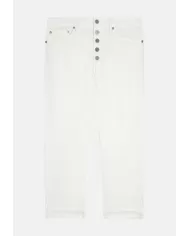 Andriani DONDUP Pantaloni donna KOONS bianchi DP268B GSE068D BM5.002