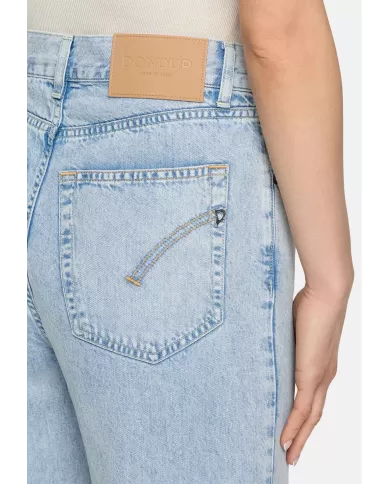 Andriani DONDUP Pantaloni donna Amber denim Chiaro DP619 DF0266D IO5.800