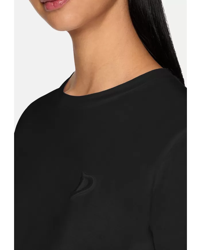 Andriani DONDUP T-shirt donna Nera S746 JF0271D FZ4.999