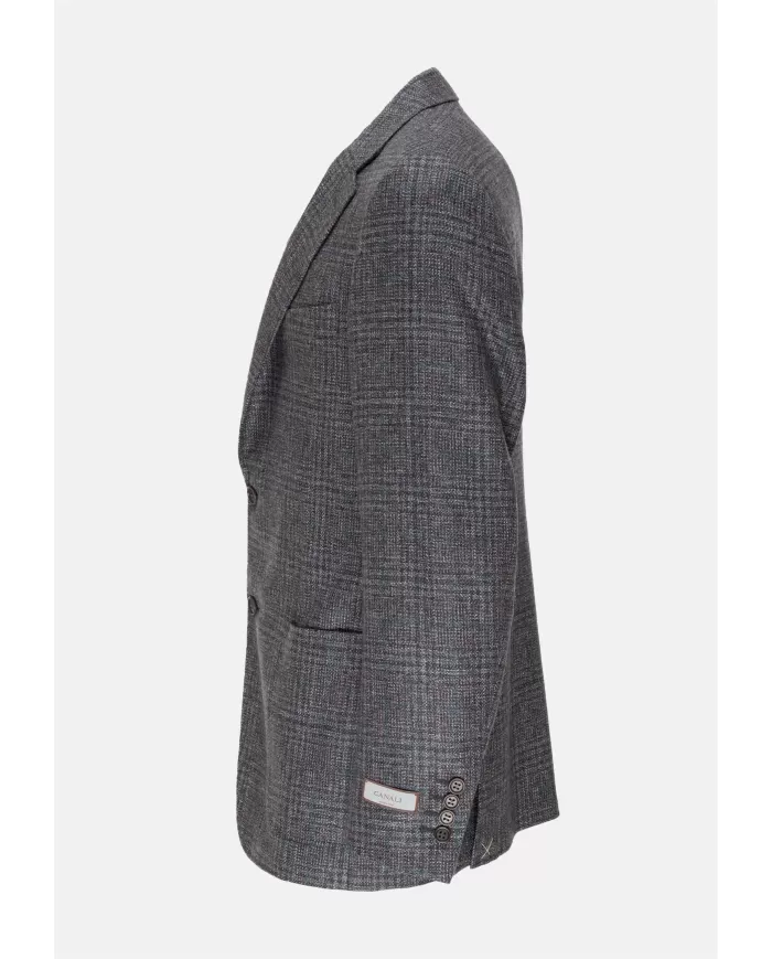 Andriani CANALI Giacca uomo marrone/grigio 22288 CF02799.203