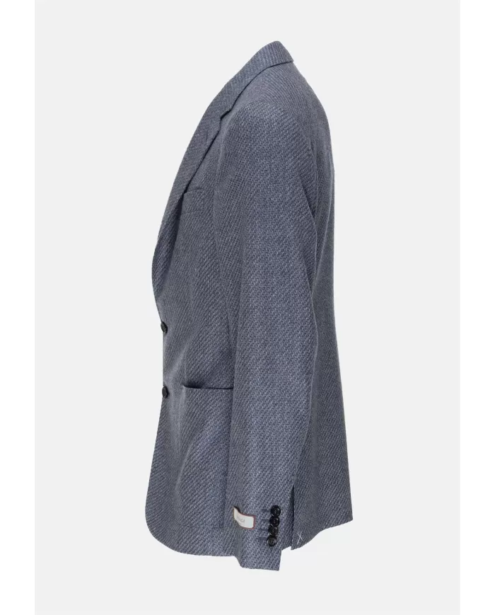 Andriani CANALI Giacca uomo Grigia blu 24275 CU04651.401