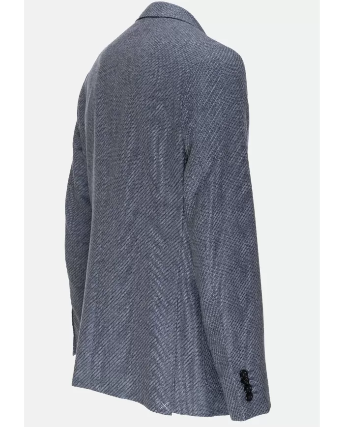 Andriani CANALI Giacca uomo Grigia blu 24275 CU04651.401