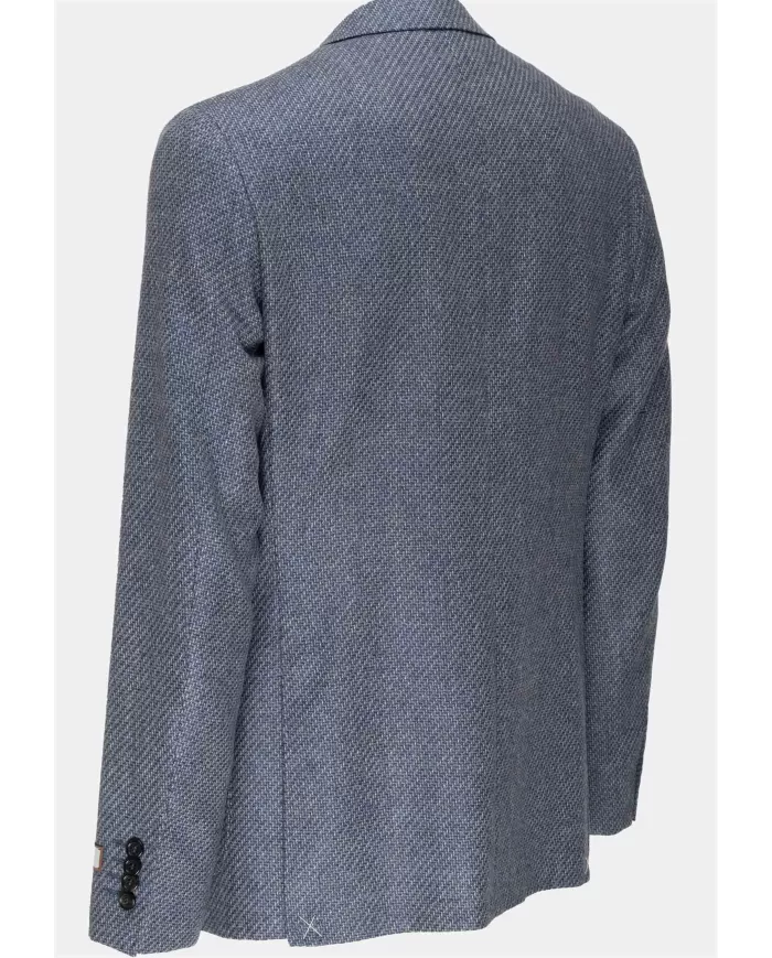 Andriani CANALI Giacca uomo Grigia blu 24275 CU04651.401