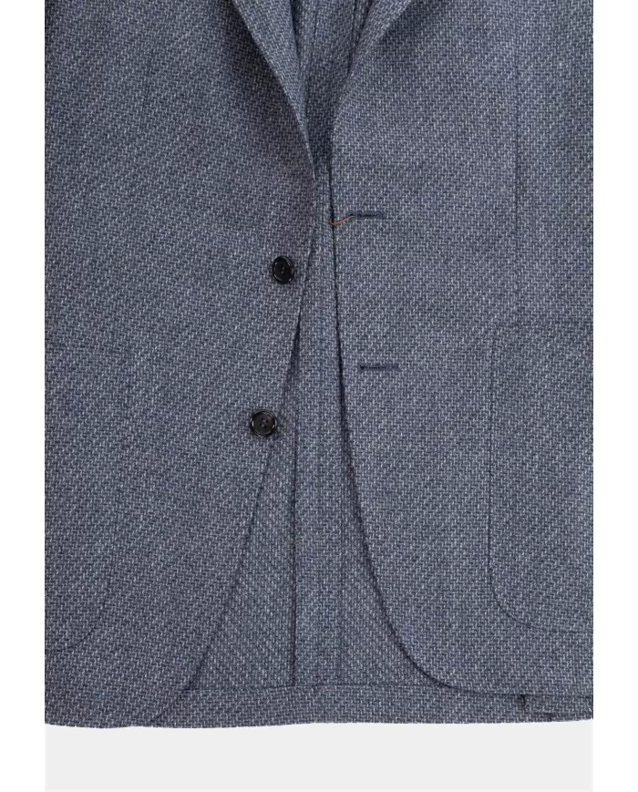 Andriani CANALI Giacca uomo Grigia blu 24275 CU04651.401