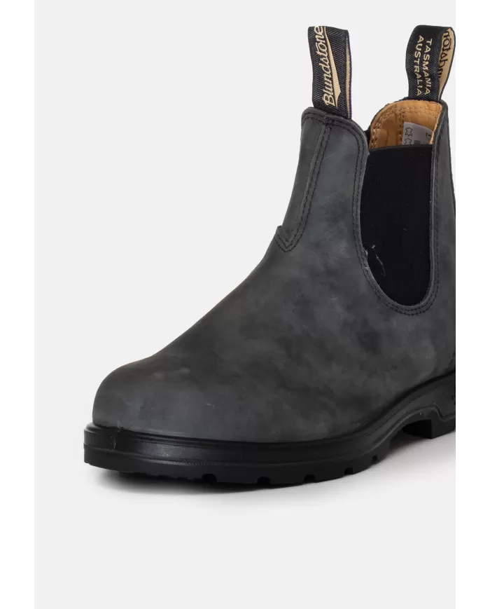 Andriani BLUNDSTONE Scarpe uomo Chelsea Boot nero 587 BC.RUSTICK BLACK