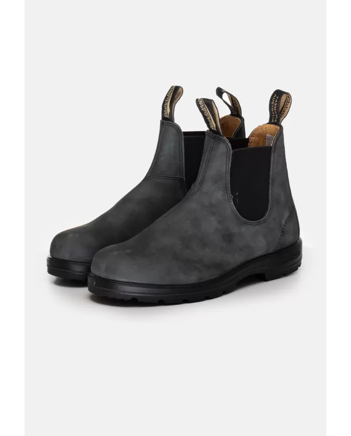 Andriani BLUNDSTONE Scarpe uomo Chelsea Boot nero 587 BC.RUSTICK BLACK