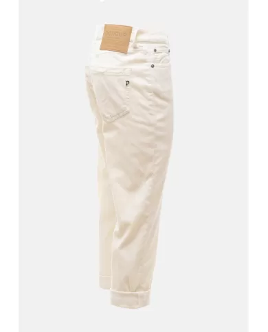 Andriani DONDUP Pantaloni donna Koons velluto Panna DP268B VS0030D BM5.002
