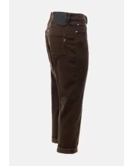 Andriani DONDUP Pantaloni donna Koons velluto marrone DP268B VS0030D BM5.789