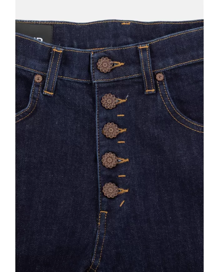 Andriani DONDUP Jeans donna Jacklyn Blu DP427B DS0257D LH1.800