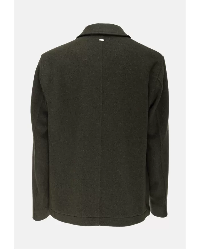 Andriani HERNO Field Jacket uomo in lana Militare FI000138U 33475R.7740