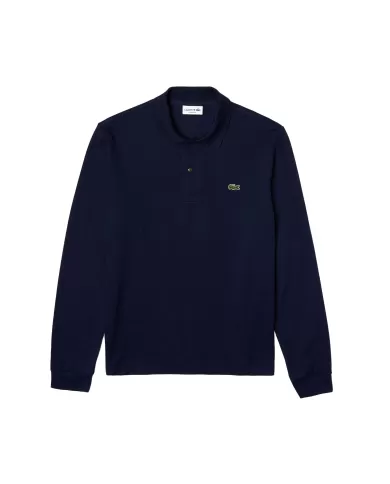 Andriani LACOSTE Polo uomo manica lunga blu L1312.166