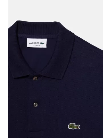 Andriani LACOSTE Polo uomo manica lunga blu L1312.166