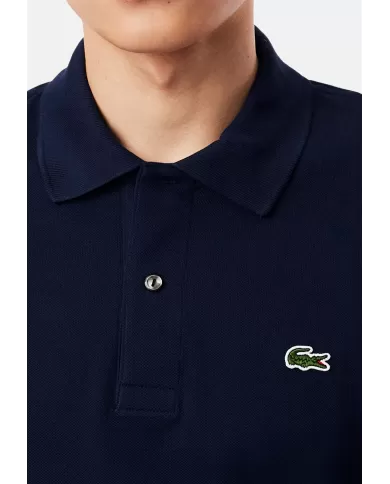 Andriani LACOSTE Polo uomo manica lunga blu L1312.166