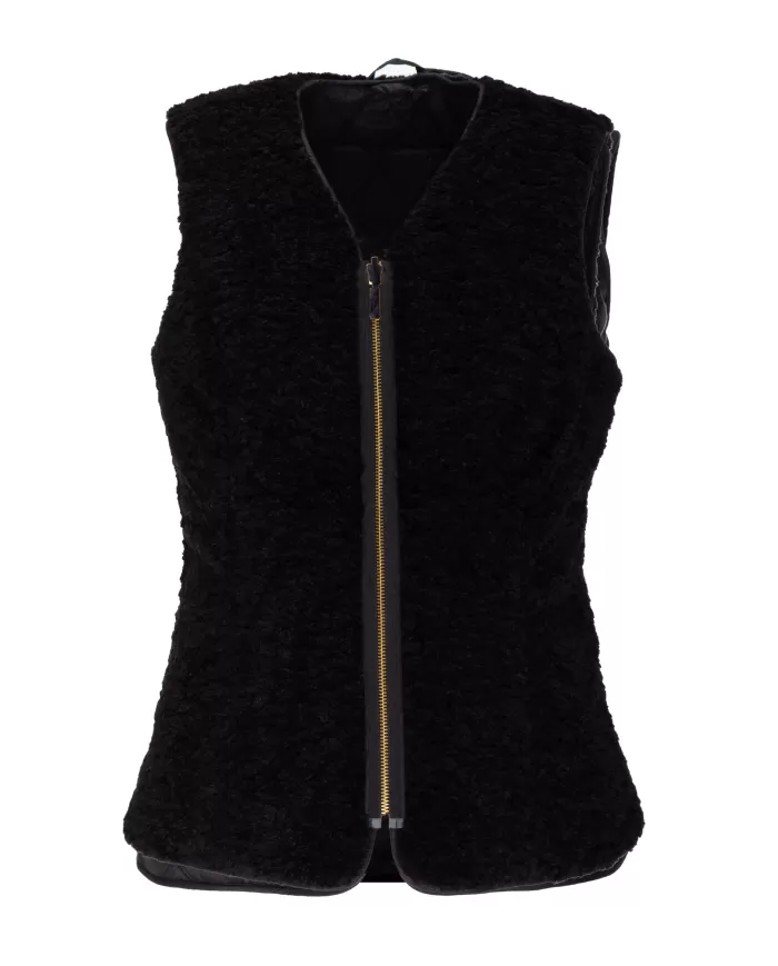 Andriani BARBOUR Gilet donna Markenfield Black         LLI0013 LLI.BK11