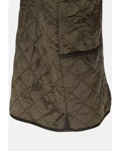 Andriani BARBOUR Gilet uomo trapuntato a rombi OLIVE MLI0002.OL91